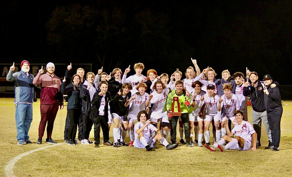 Varsity soccer champs